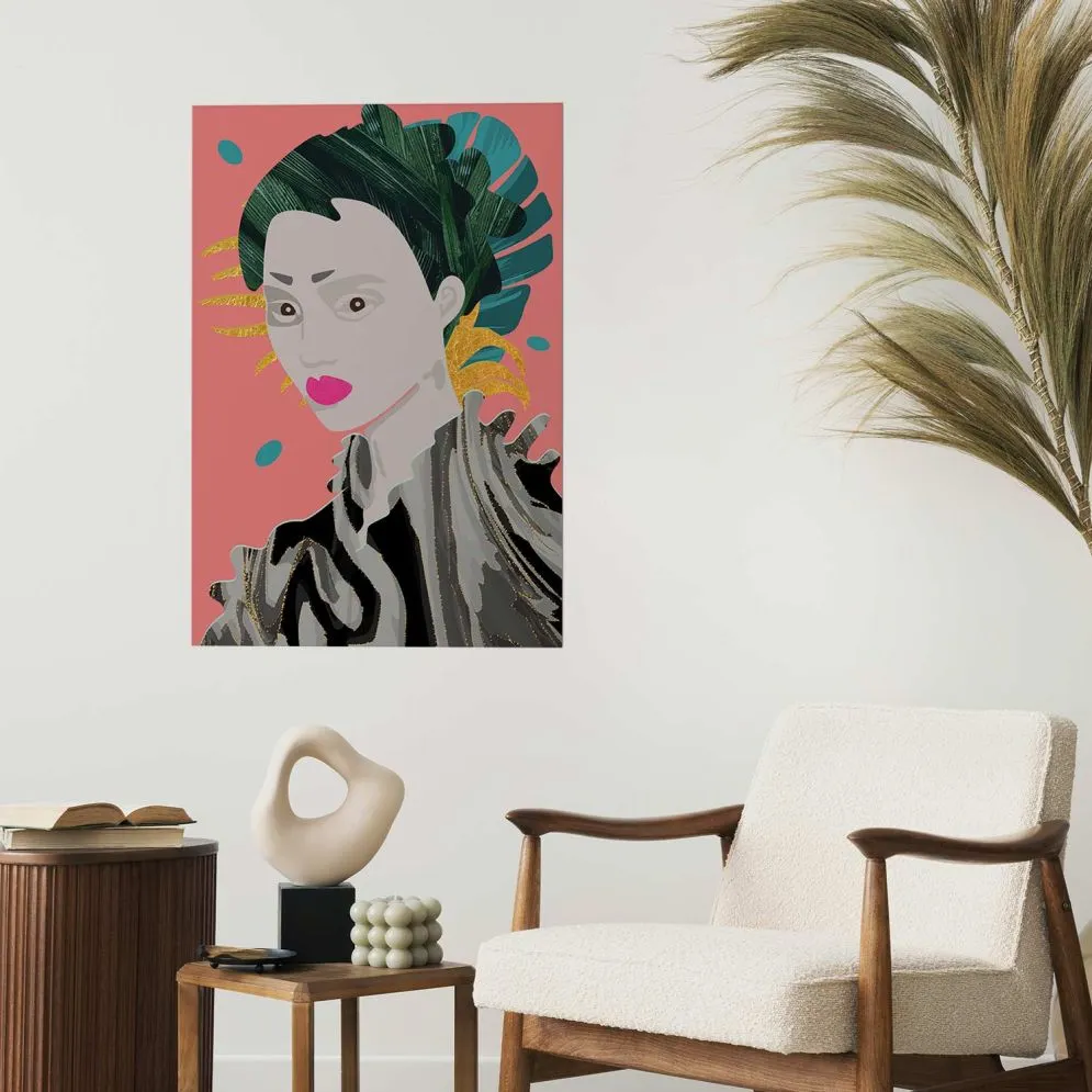 Plakat Azjatycki styl 40x60cm bez ramy bez marginesu | MIRAT.  kolekcja h-A-0108-ao-a