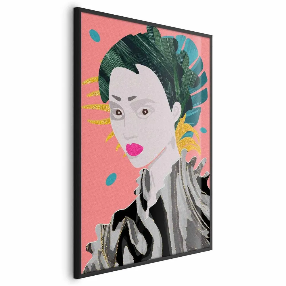 Plakat Azjatycki styl 60x90cm z ramą czarną bez marginesu | MIRAT.  kolekcja h-A-0108-ao-a