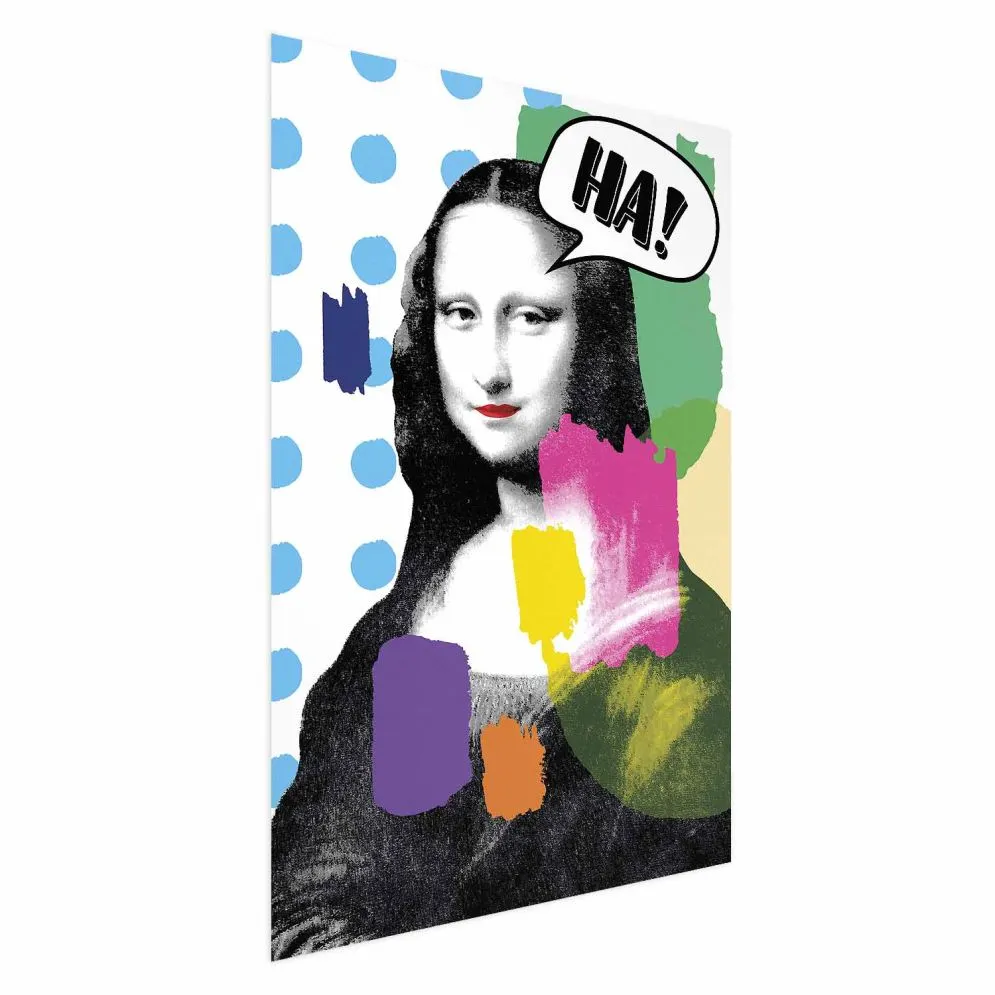 Plakat Mona Lisa Pop-art 40x60 cm bez ramy bez marginesu | MIRAT.