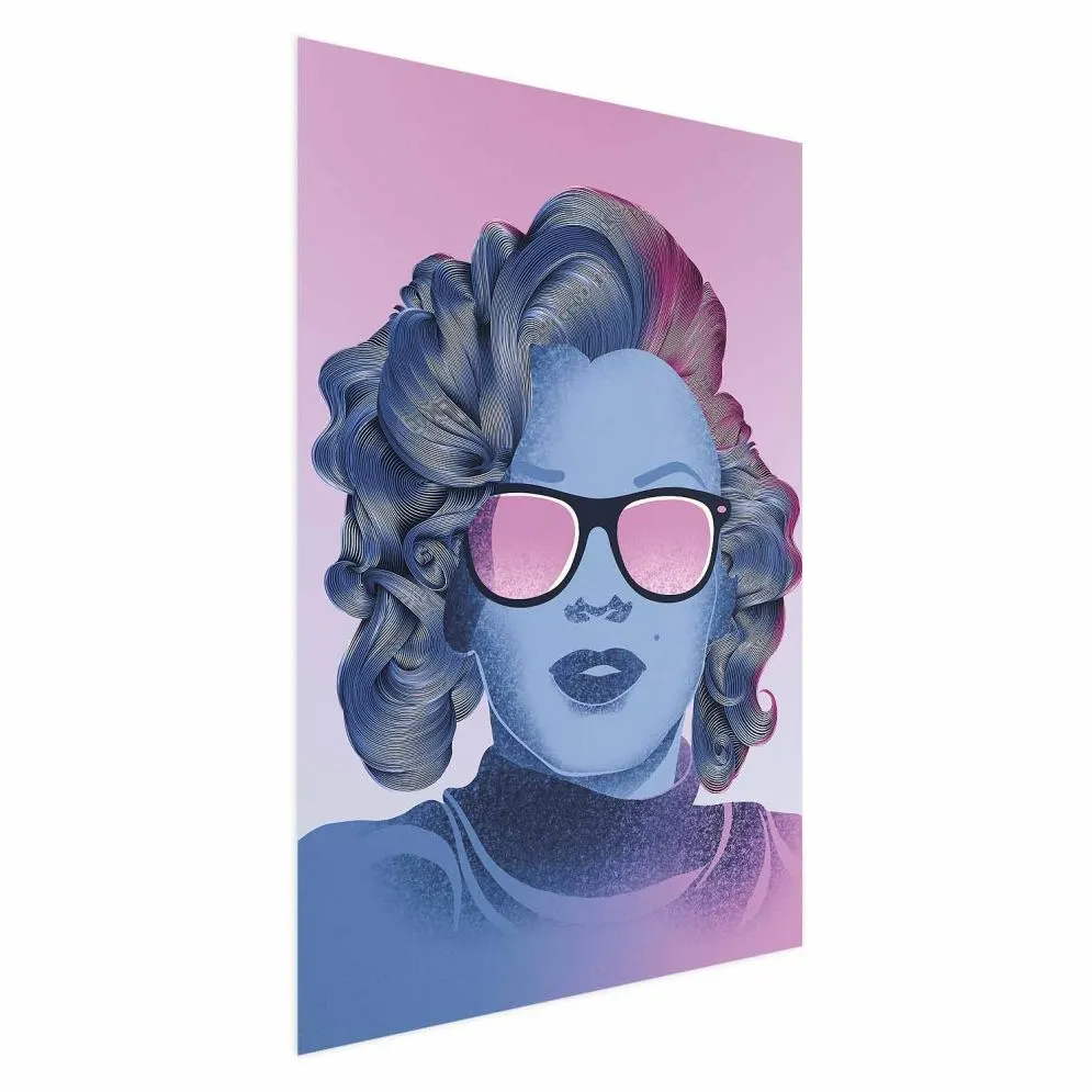 Plakat Norma Jeane 21x30 cm bez ramy bez marginesu | MIRAT.
