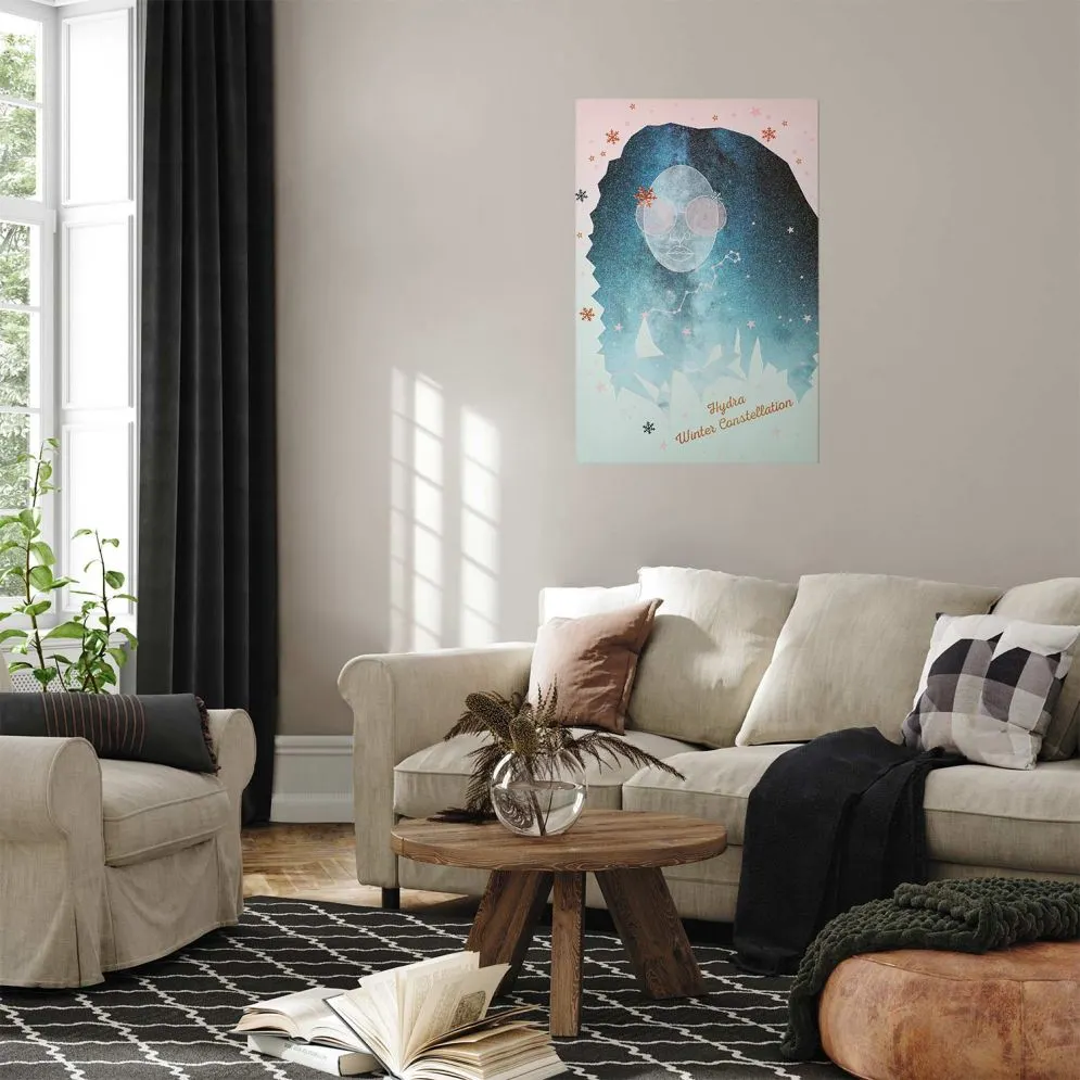 Plakat Winter Constellation 21x30 cm bez ramy bez marginesu | MIRAT.