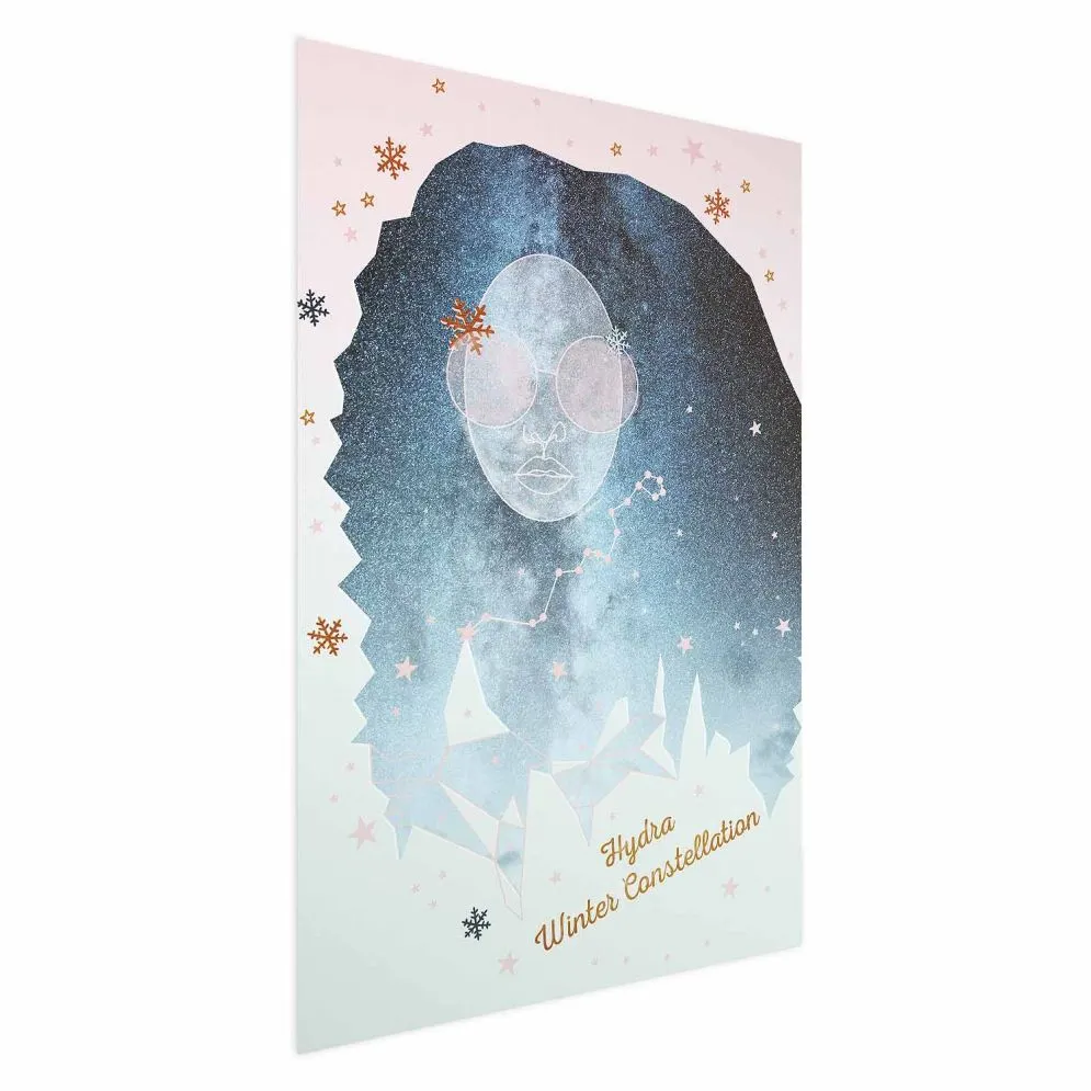 Plakat Winter Constellation 21x30 cm bez ramy bez marginesu | MIRAT.