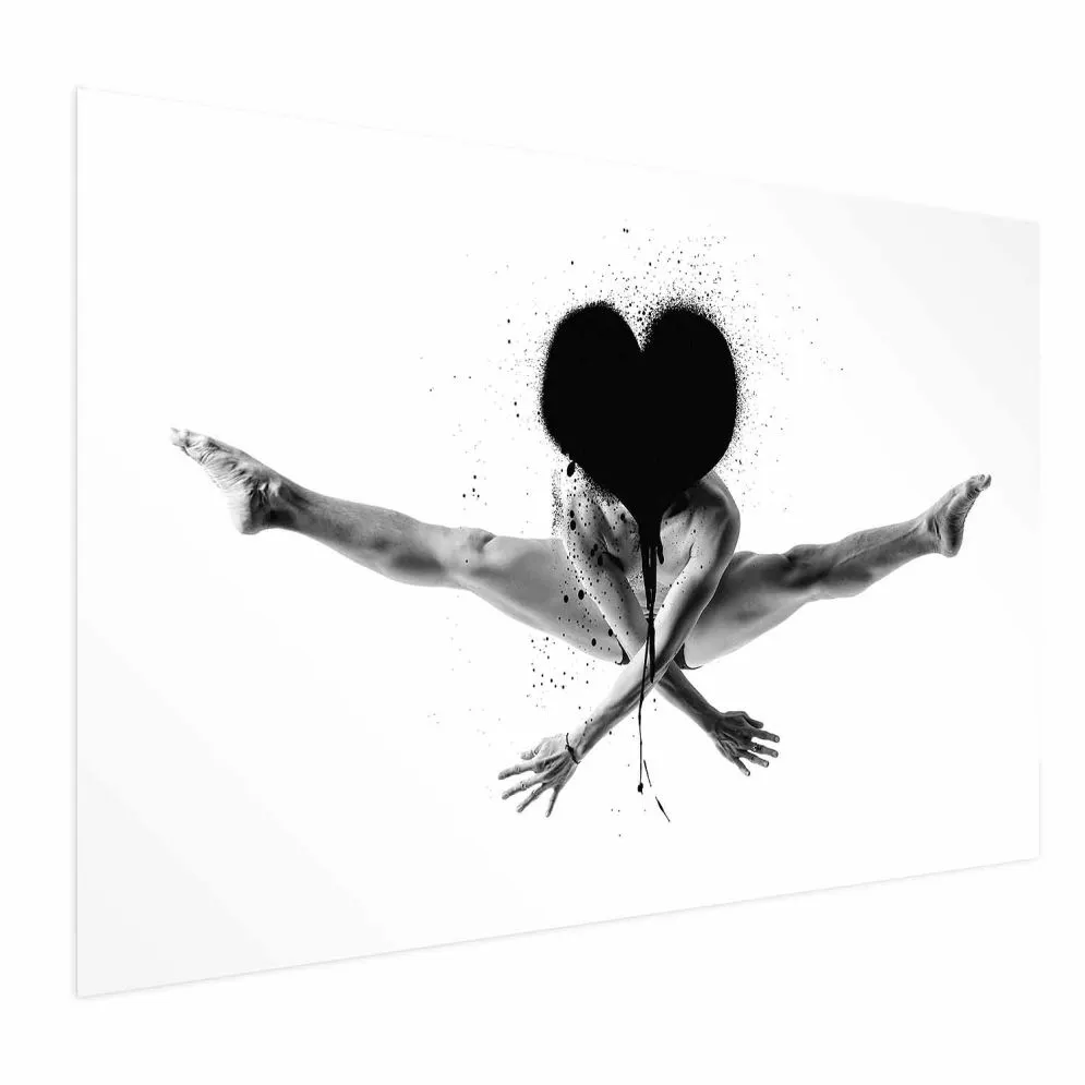 Plakat Skok 30x21 cm bez ramy z marginesem | MIRAT.