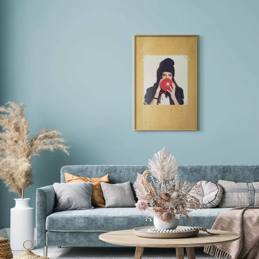 Plakat Fotografia 60x90 cm z ramą złotą bez marginesu | MIRAT.