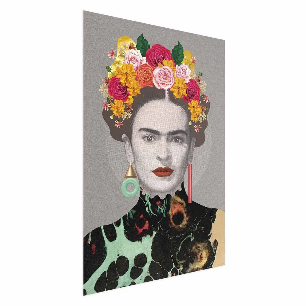 Plakat Majestatyczna Frida 21x30 cm bez ramy bez marginesu | MIRAT.