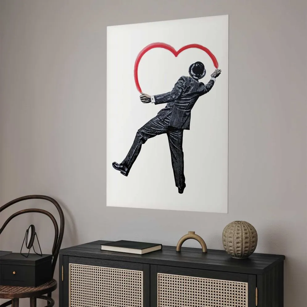 Plakat Elegancki graficiarz 21x30 cm bez ramy bez marginesu | MIRAT.