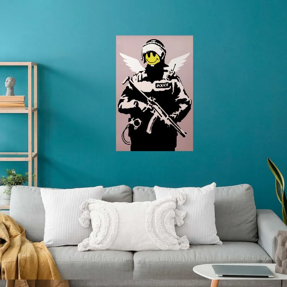 Plakat Policjant 21x30 cm bez ramy bez marginesu | MIRAT.