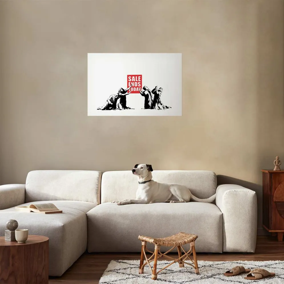 Plakat Wyprzedaż 90x60 cm bez ramy z marginesem | MIRAT.