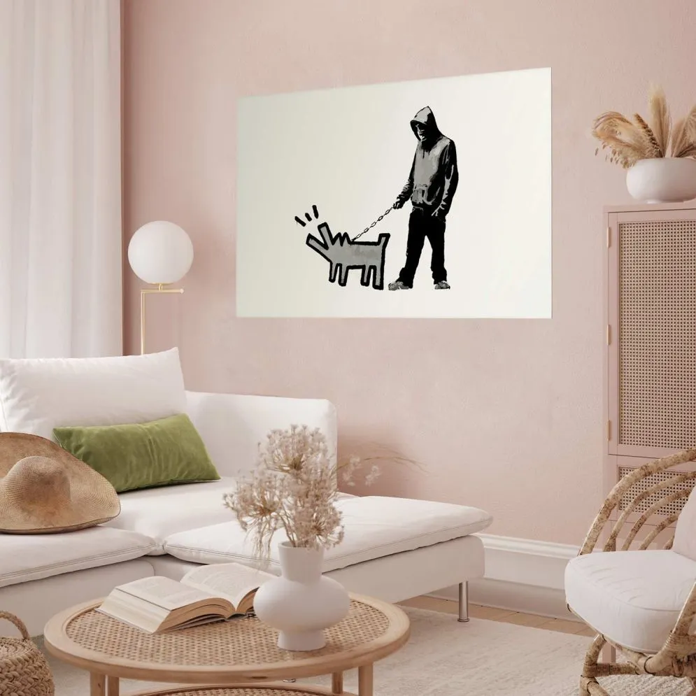 Plakat Dog Art 60x40 cm bez ramy z marginesem | MIRAT.