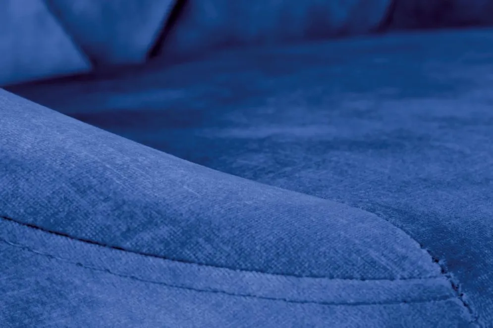 Hoker H-101 VELVET granatowy na jednej nodze | MIRAT. w stylu LOFT kolekcja