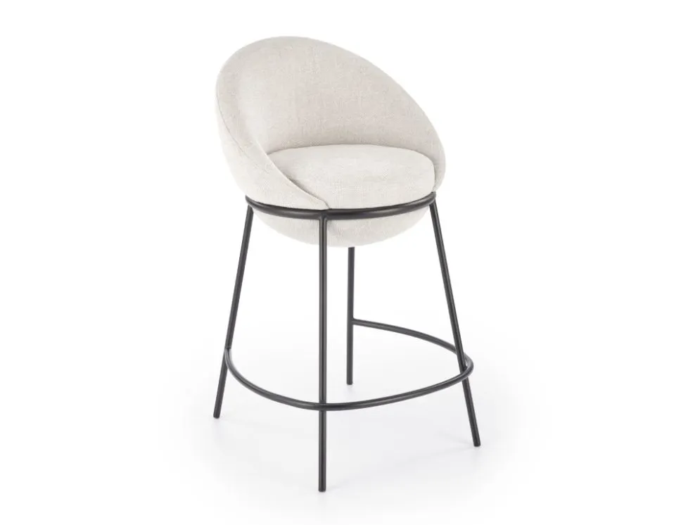 Hoker niski H-118 beżowy kubełkowy I sklep meblowy MIRAT.