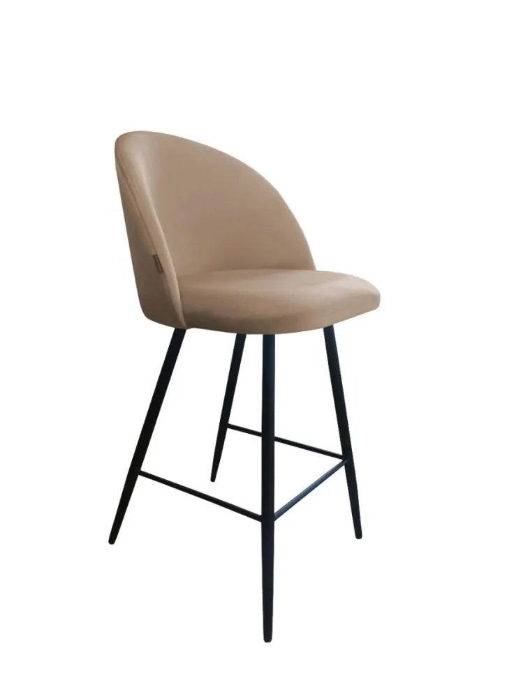 Hoker CLAUDINE VELVET beżowy barowy | MIRAT. w stylu  kolekcja