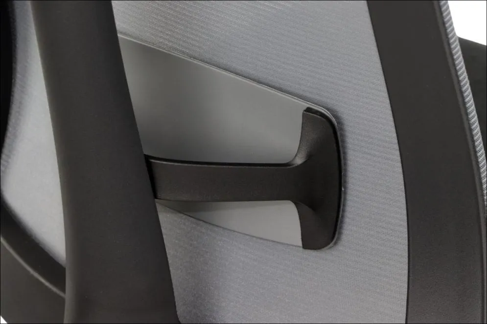 Fotel biurowy HAGER szary/czarny do komputera I sklep meblowy MIRAT.