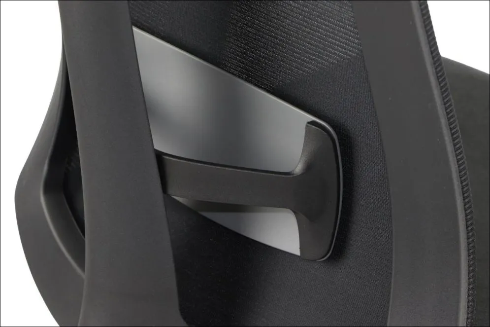 Fotel biurowy HAGER czarny z mechanizmem synchronicznym I sklep meblowy MIRAT.