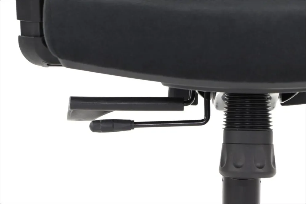 Fotel biurowy HAGER szary/czarny do komputera I sklep meblowy MIRAT.