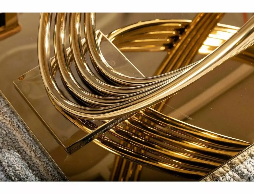 Stół HERMES 160x90 biały marmur/złoty w stylu glamour I sklep meblowy MIRAT. styl GLAMOUR