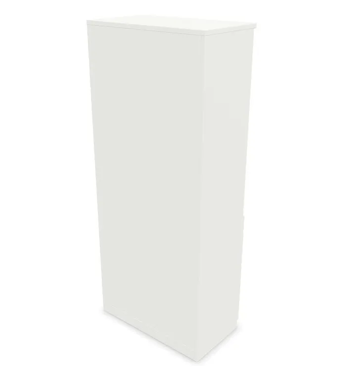 Regał biurowy EASY SPACE CABINET HO 5-OH 80cm biały zamykany I sklep meblowy MIRAT.