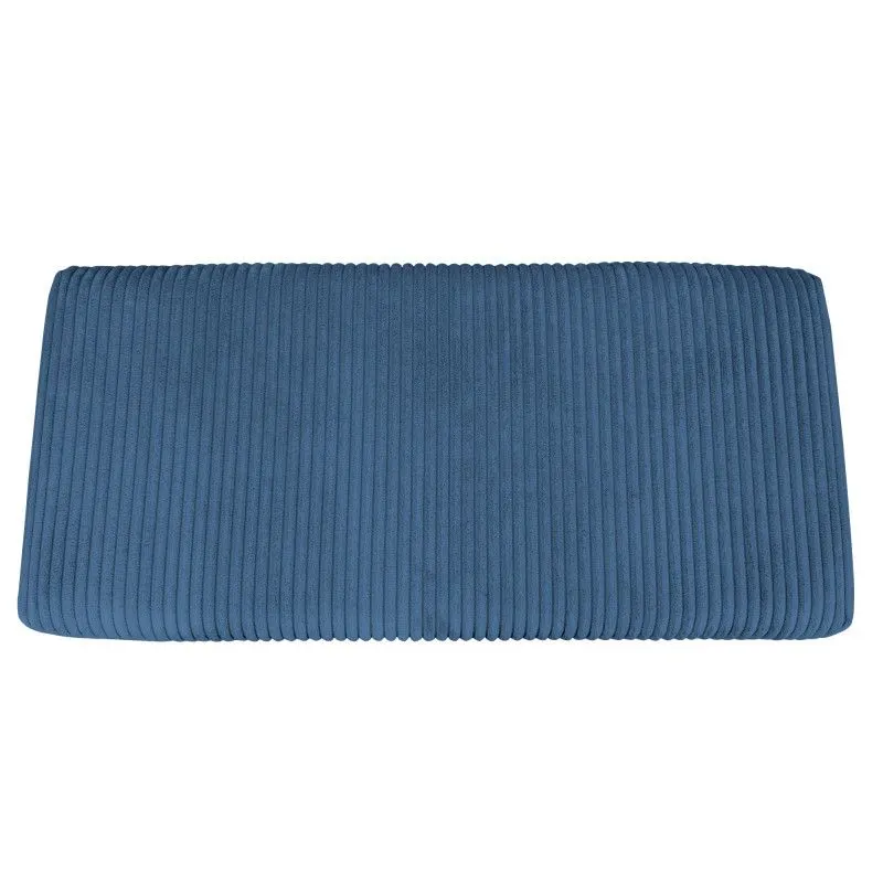 Metalowy stojak na buty z siedziskiem GAJA POSO-5 czarny/niebieski I sklep meblowy MIRAT. styl LOFT