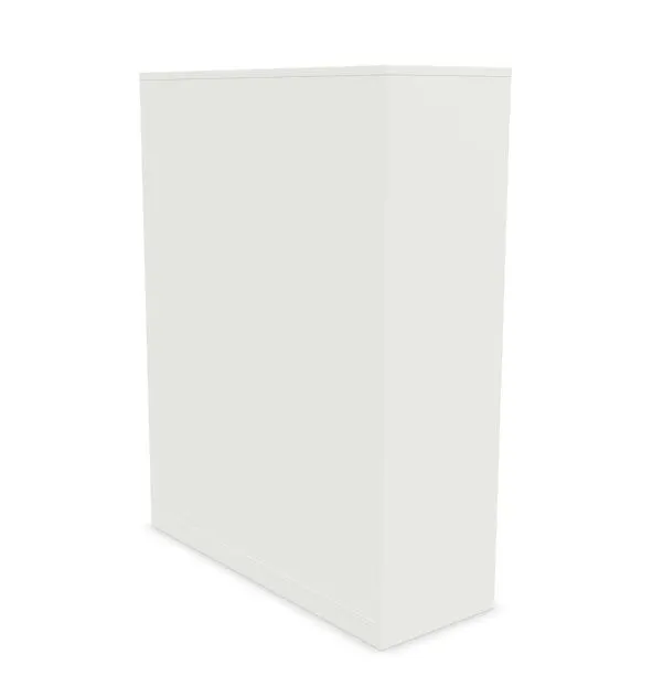 Szafka biurowa żaluzjowa EASY SPACE CABINET HRT 4-OH 120cm biała zamykana I sklep meblowy MIRAT.