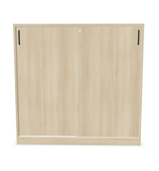 Szafka biurowa przesuwna EASY SPACE CABINET S 3-OH 120cm akacjowa zamykana I sklep meblowy MIRAT.