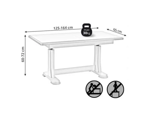 Ława rozkładana podnoszona TYMON 2 dąb sonoma na drewnianych nogach I sklep meblowy MIRAT.