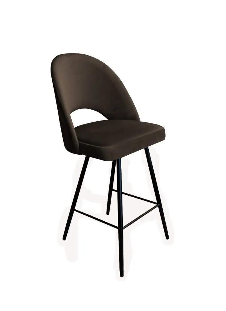 Hoker ISKAR VELVET brązowy do salonu | MIRAT.