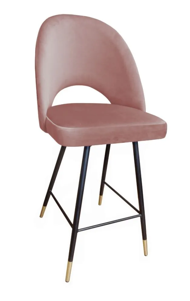 Hoker ISKAR VELVET GOLD różowy do kuchni | MIRAT.