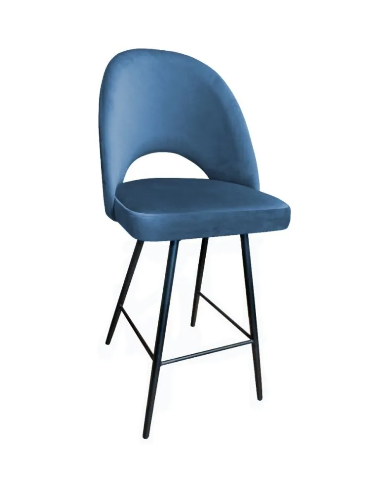 Hoker ISKAR VELVET ciemno niebieski barowy | MIRAT.