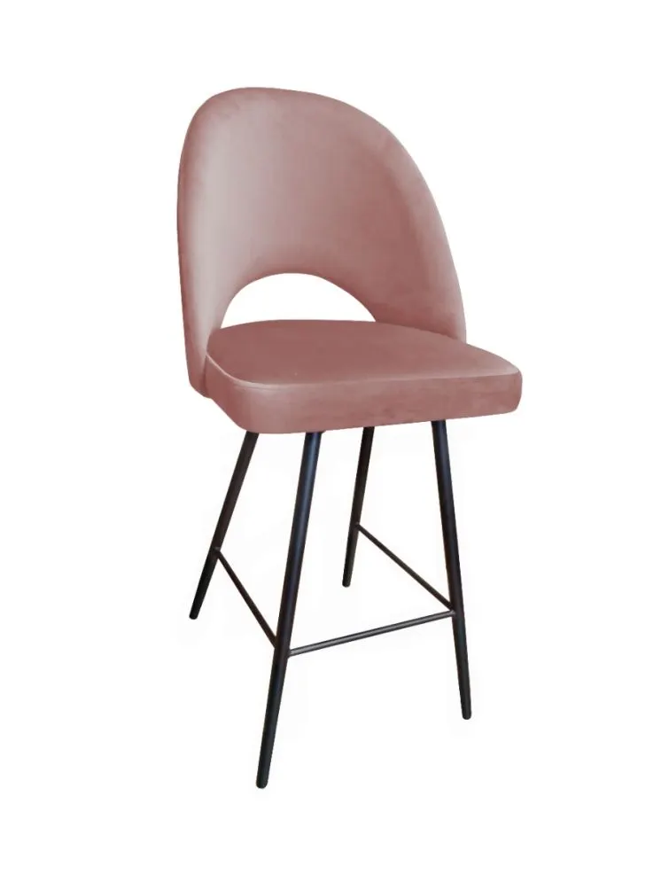 Hoker ISKAR VELVET różowy do kuchni | MIRAT.
