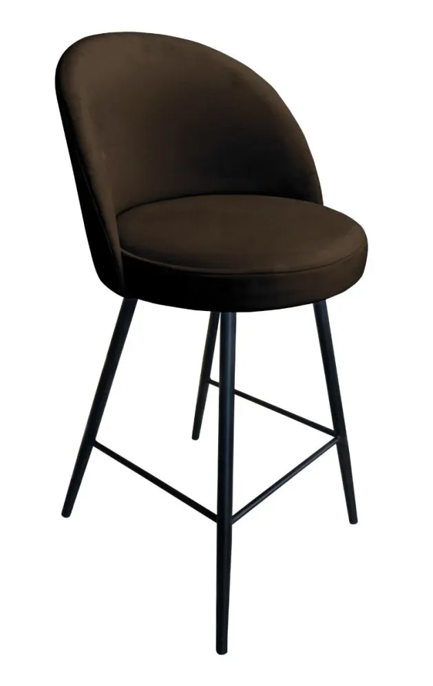 Hoker TANEW VELVET brązowy do salonu | MIRAT. w stylu GLAMOUR, LOFT kolekcja