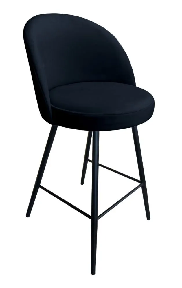 Hoker TANEW VELVET czarny w stylu loft | MIRAT. w stylu GLAMOUR, LOFT kolekcja