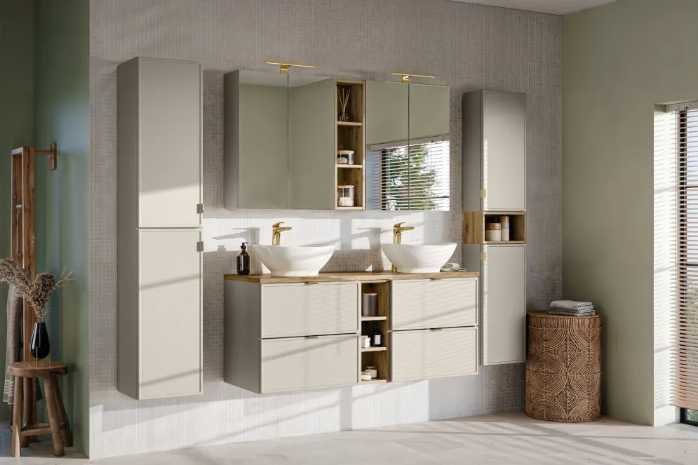 Półka wisząca BELLA CASHMERE 83-35-20 20x35cm kaszmirowa I sklep meblowy MIRAT.