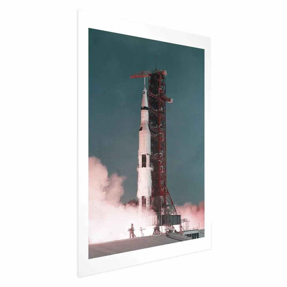 Plakat Wielki start 21x30 cm bez ramy z marginesem | MIRAT.