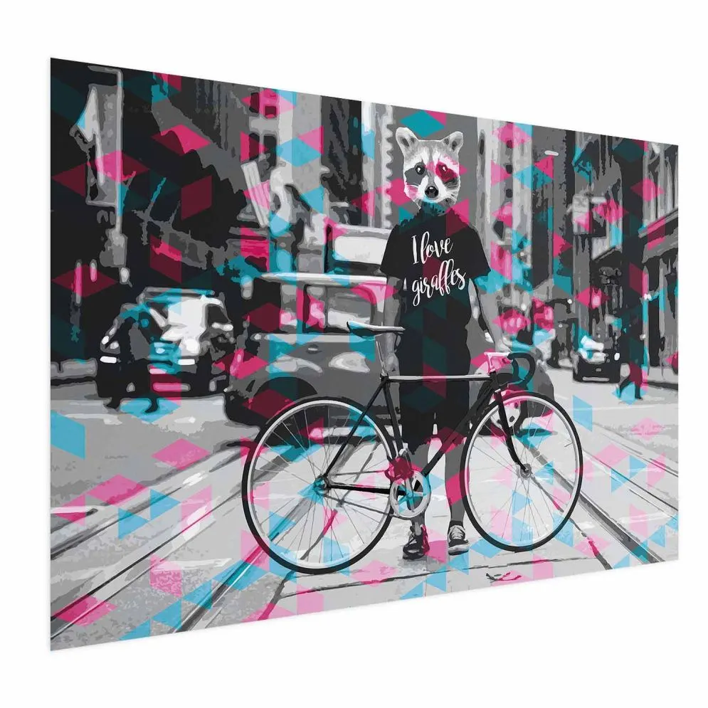 Plakat Giraffes 42x29,7 cm bez ramy bez marginesu | MIRAT.