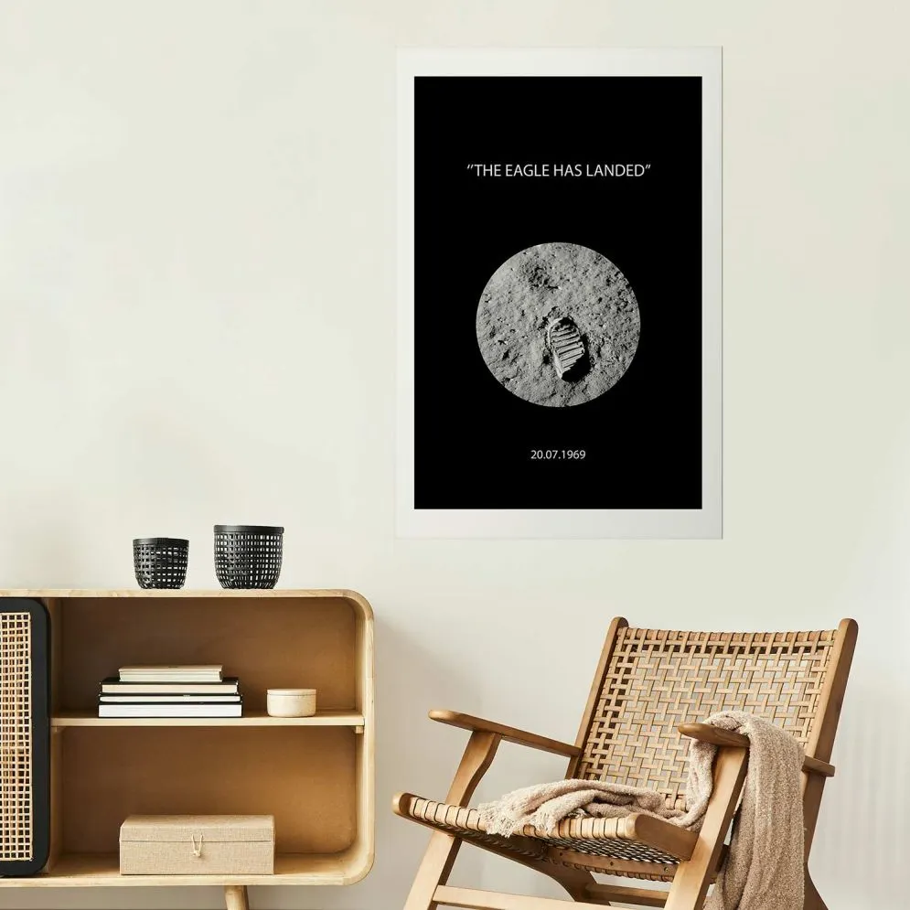 Plakat The Eagle 40x60 cm bez ramy z marginesem | MIRAT.