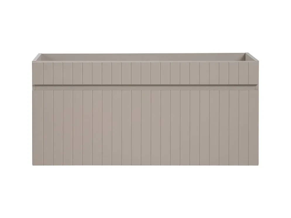 Szafka pod umywalkę ICONIC CASHMERE 82 100cm beżowa z szufladą I sklep meblowy MIRAT. styl RYFLOWANY kolekcja ICONIC