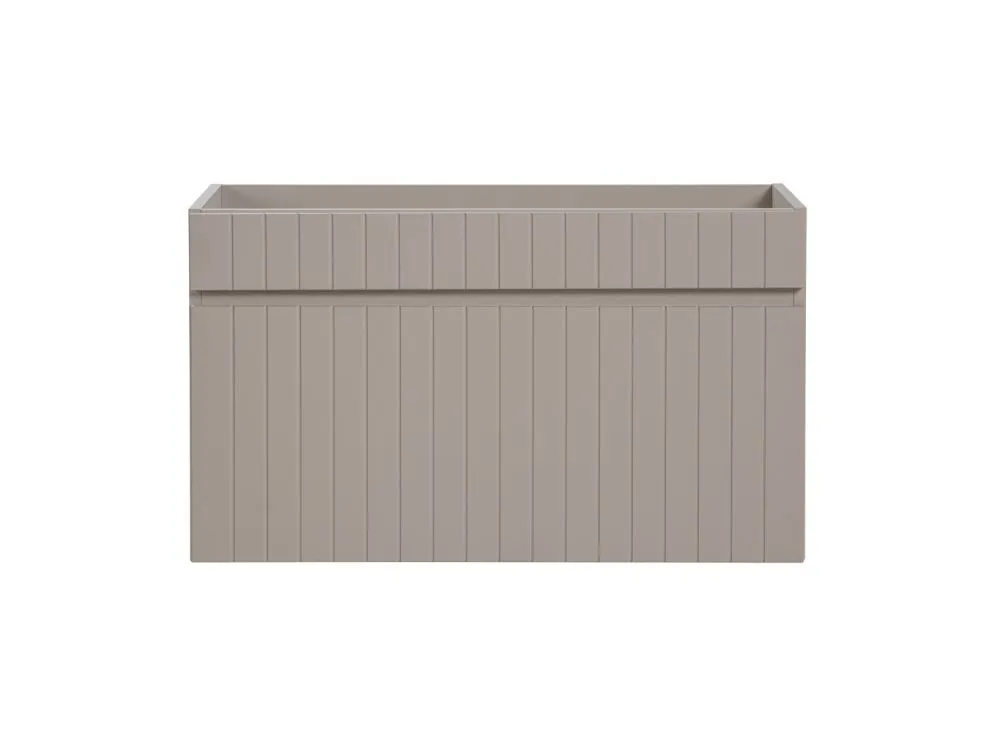 Szafka pod umywalkę ICONIC CASHMERE 82 80cm beżowa wisząca I sklep meblowy MIRAT. styl RYFLOWANY kolekcja ICONIC