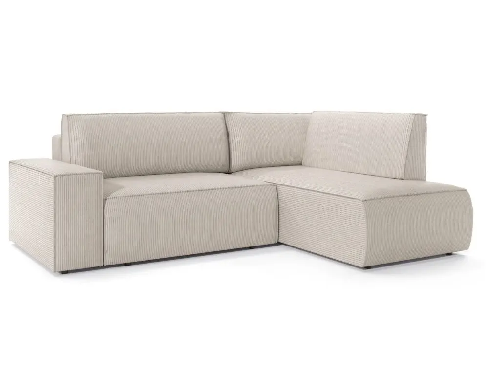 Narożnik z funkcją spania FELICIA L kremowy prawy/lewy I sklep meblowy MIRAT.