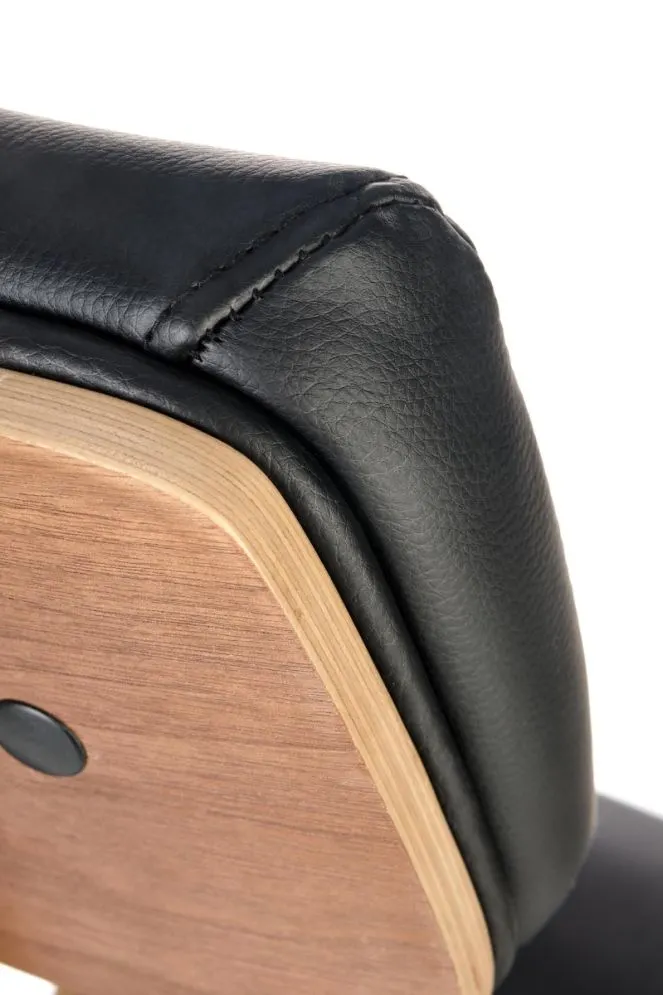 Fotel biurowy IGNAZIO z elementami drewna | MIRAT. w stylu  kolekcja