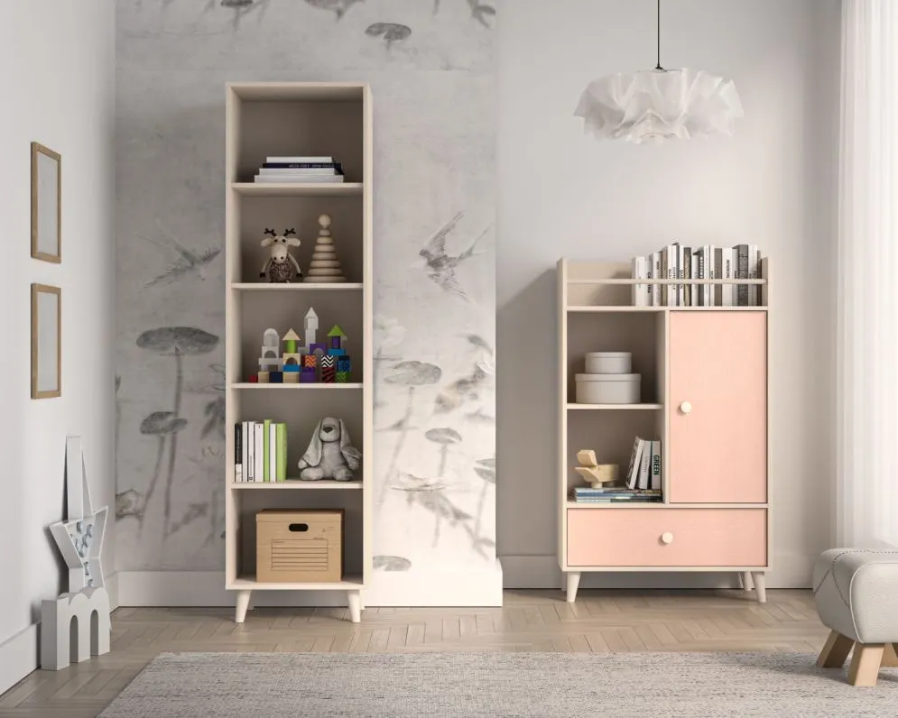 Regał MEVEL dąb jasny I sklep meblowy MIRAT. styl KLASYCZNY, SKANDYNAWSKI kolekcja MEVEL