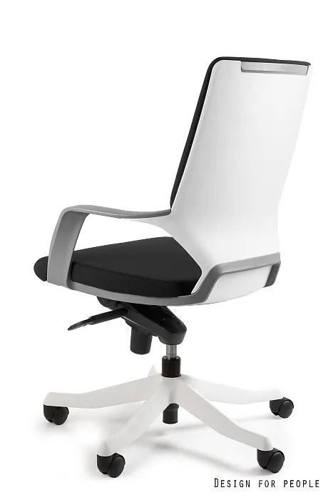 Fotel biurowy APOLLO M biały/czarny do komputera | MIRAT.