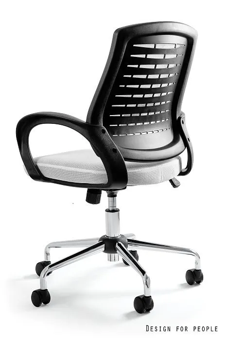 Fotel biurowy AWARD biały do biurka z siatką na oparciu | MIRAT. w stylu  kolekcja