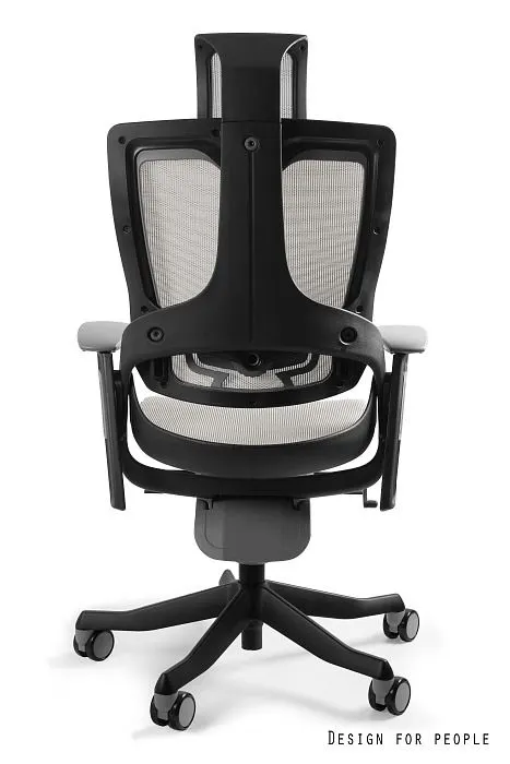 Fotel biurowy WAU 2 czarny/szary siatka ergonomiczny | MIRAT. w stylu  kolekcja