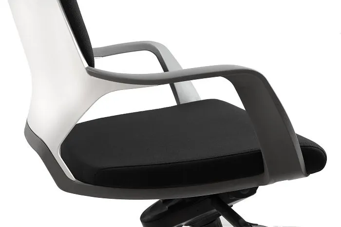 Fotel biurowy APOLLO biały/czarny obrotowy do biura | MIRAT.