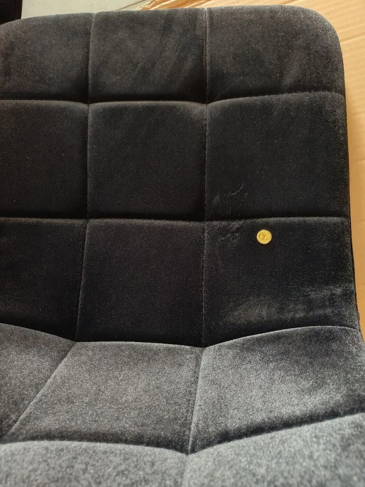 Krzesło MILA VELVET czarne - powystawowe I sklep meblowy MIRAT. styl GLAMOUR, LOFT