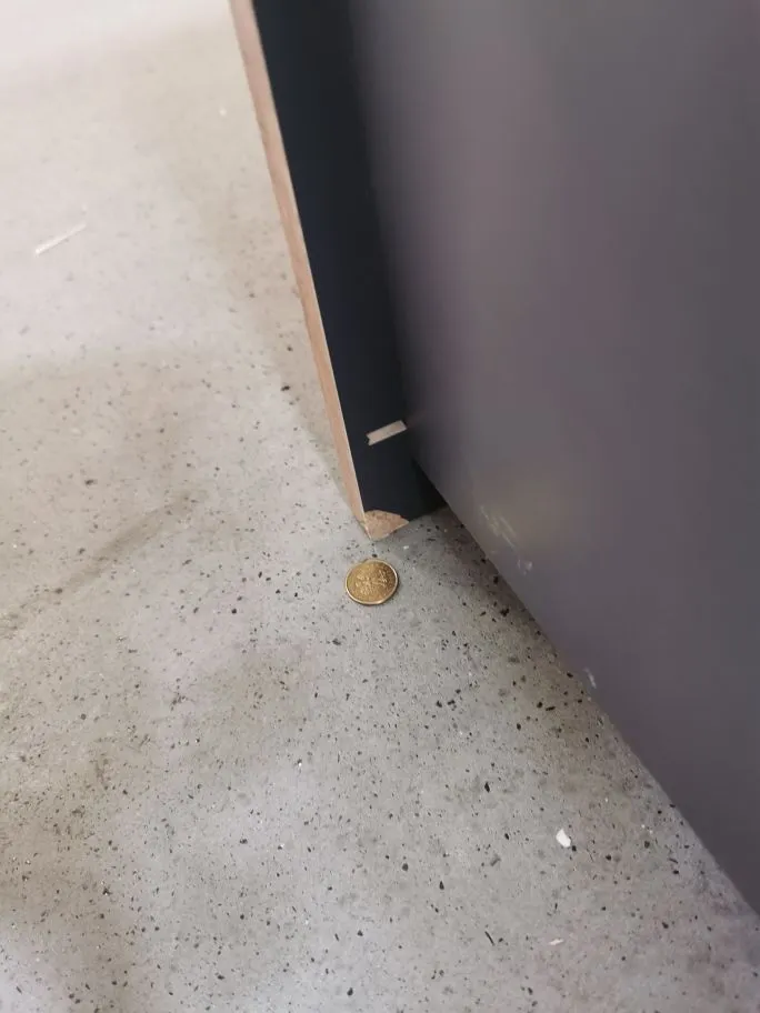 Szafka pod umywalkę nablatową XILO BLACK WOTAN 82 100cm czarna/dąb - powystawowa I sklep meblowy MIRAT. styl LOFT, RYFLOWANY