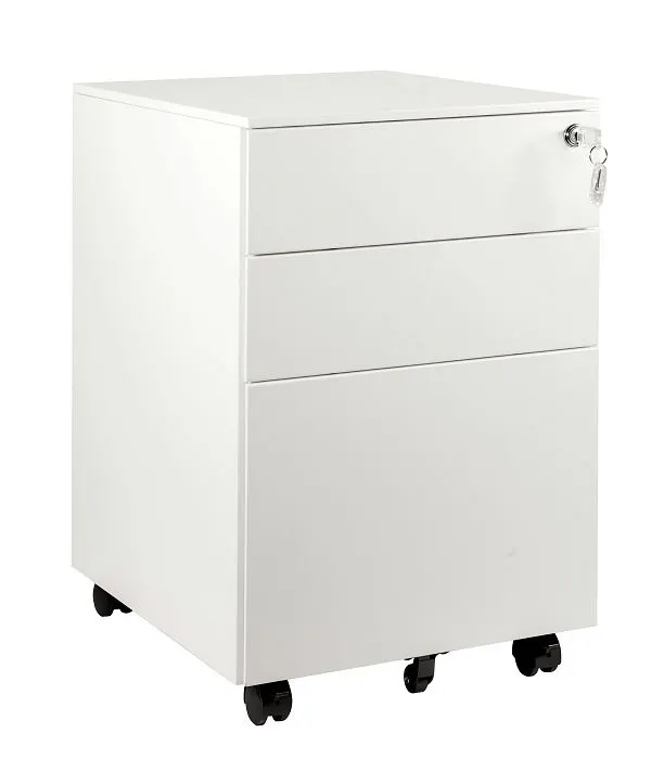 Kontenerek biurowy XD-040-3 biały z szufladami | MIRAT. w stylu kolekcja