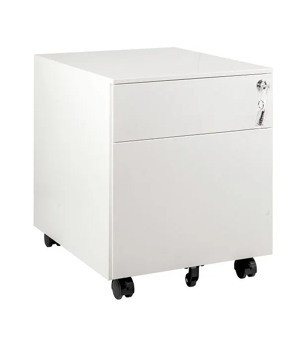 Kontenerek biurowy XD-041-2 biały z 2 szufladami | MIRAT. w stylu  kolekcja