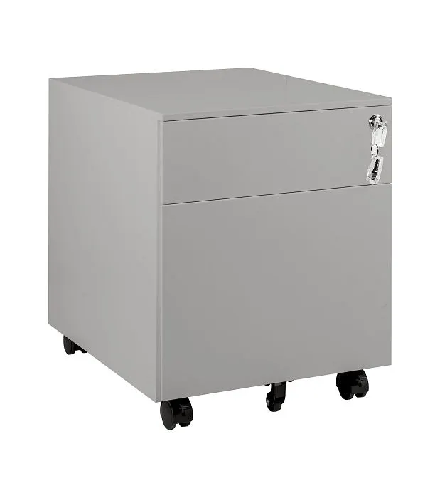 Kontenerek biurowy XD-041-2 szary metalowy na dokumenty | MIRAT. w stylu kolekcja