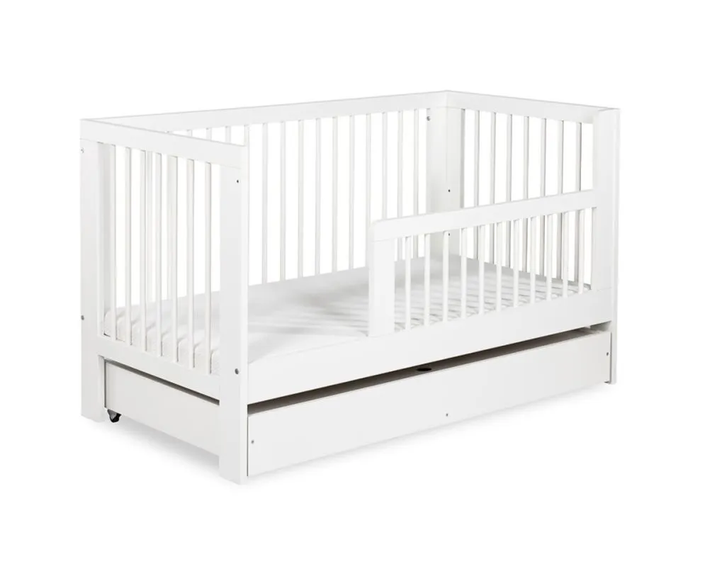 Łóżeczko dziecięce tapczanik OLIVIA 140x70 białe I sklep meblowy MIRAT. styl SKANDYNAWSKI kolekcja OLIVIA